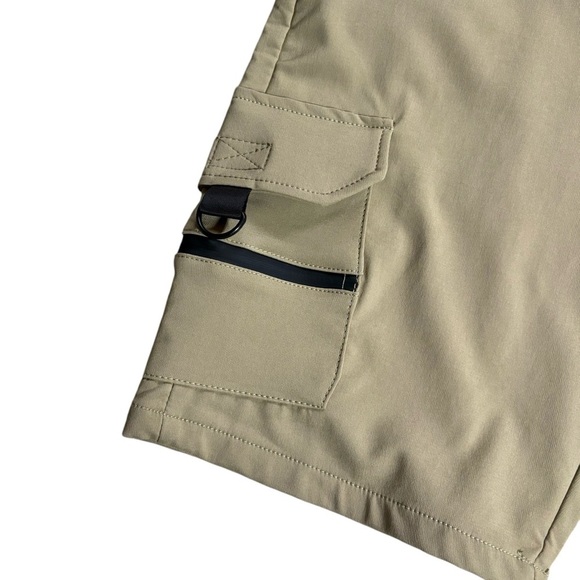 NWT Riot Empire Easy Motion Active Cargo Shorts, Size 36 - Picture 3 of 13